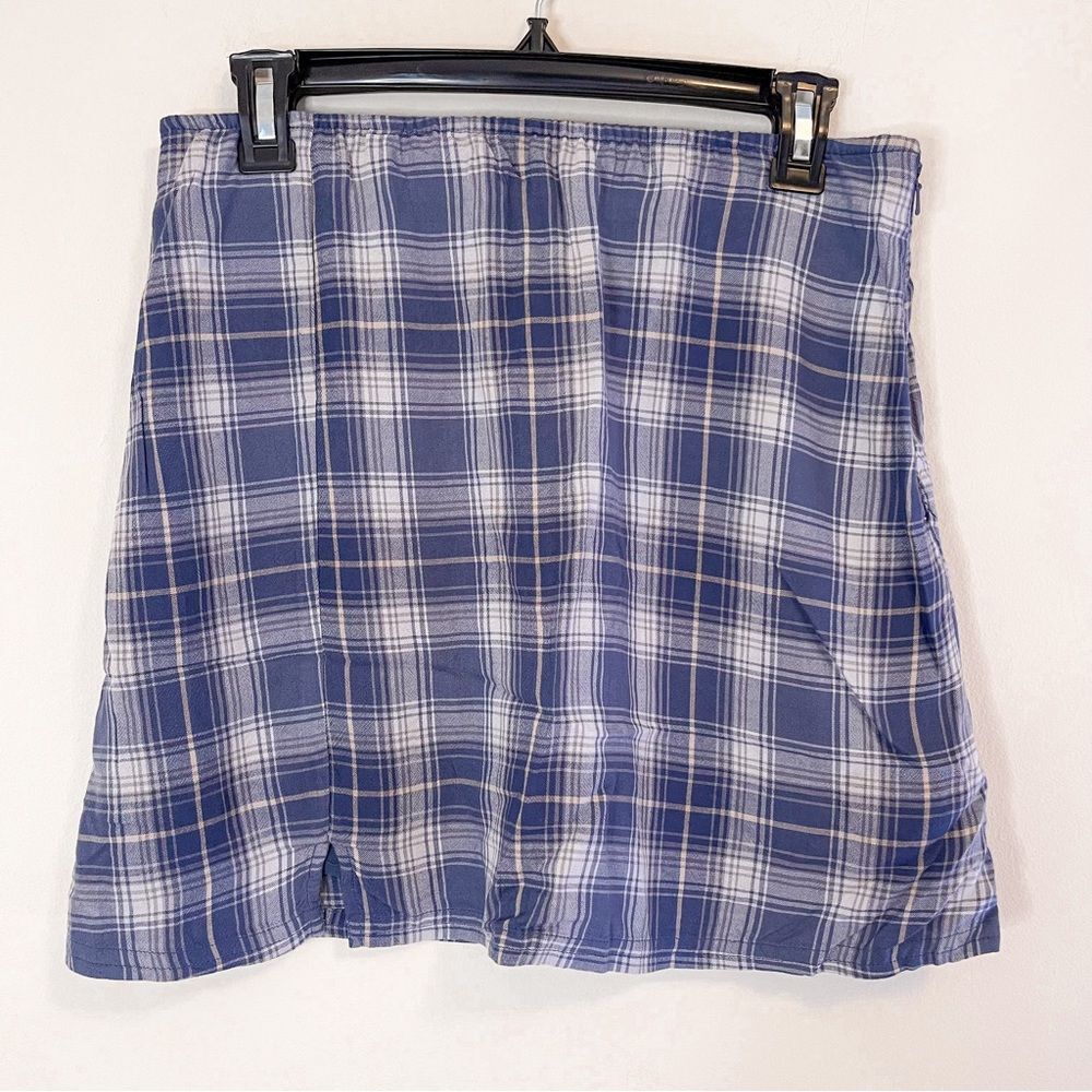 American Eagle Plaid Mini Skirt Size S NWT‎